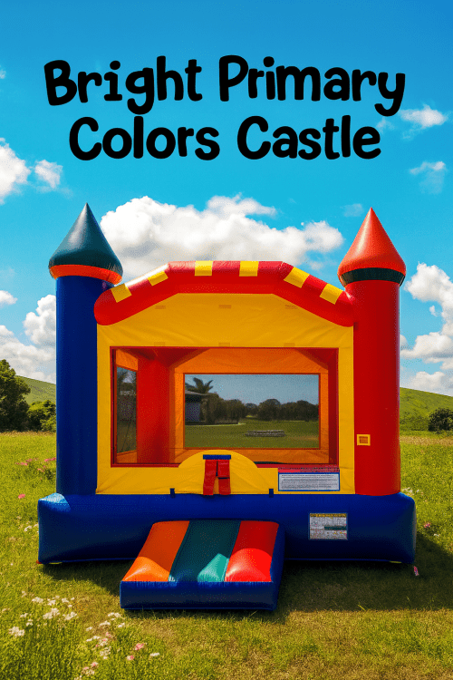Multicolor Bounce House