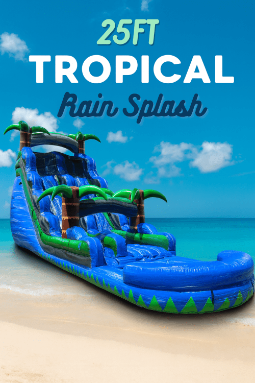 25ft Tropical Rain Splash