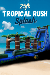 25ft Tropical Rush Splash