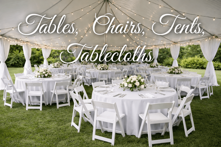 Tents Chairs and Tables Tents Chairs and Tables